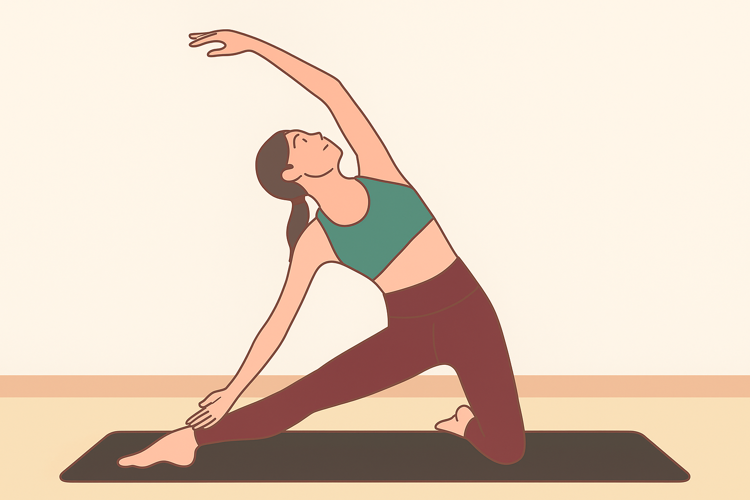 かんぬきのポーズ