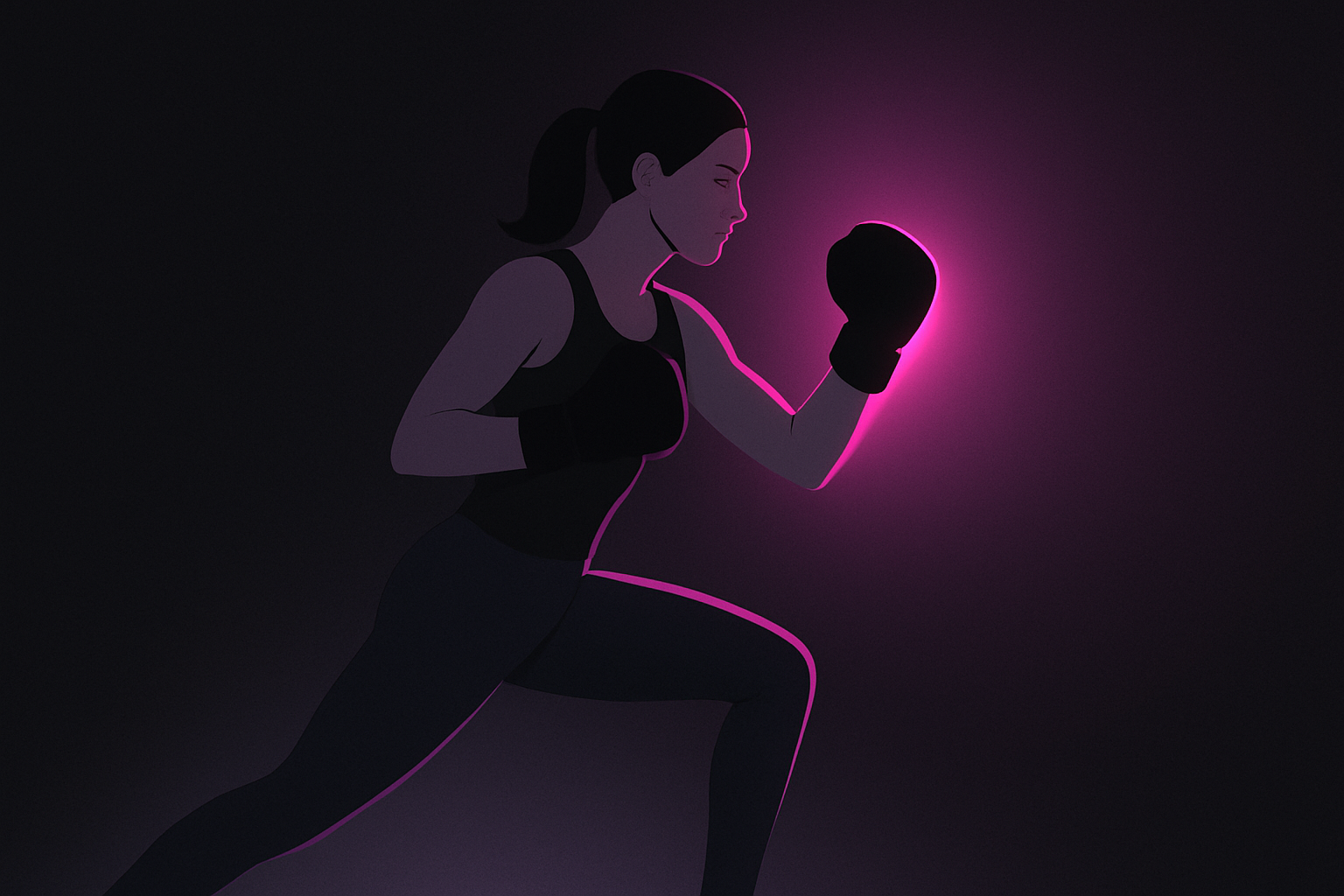 暗闇キックボクシング